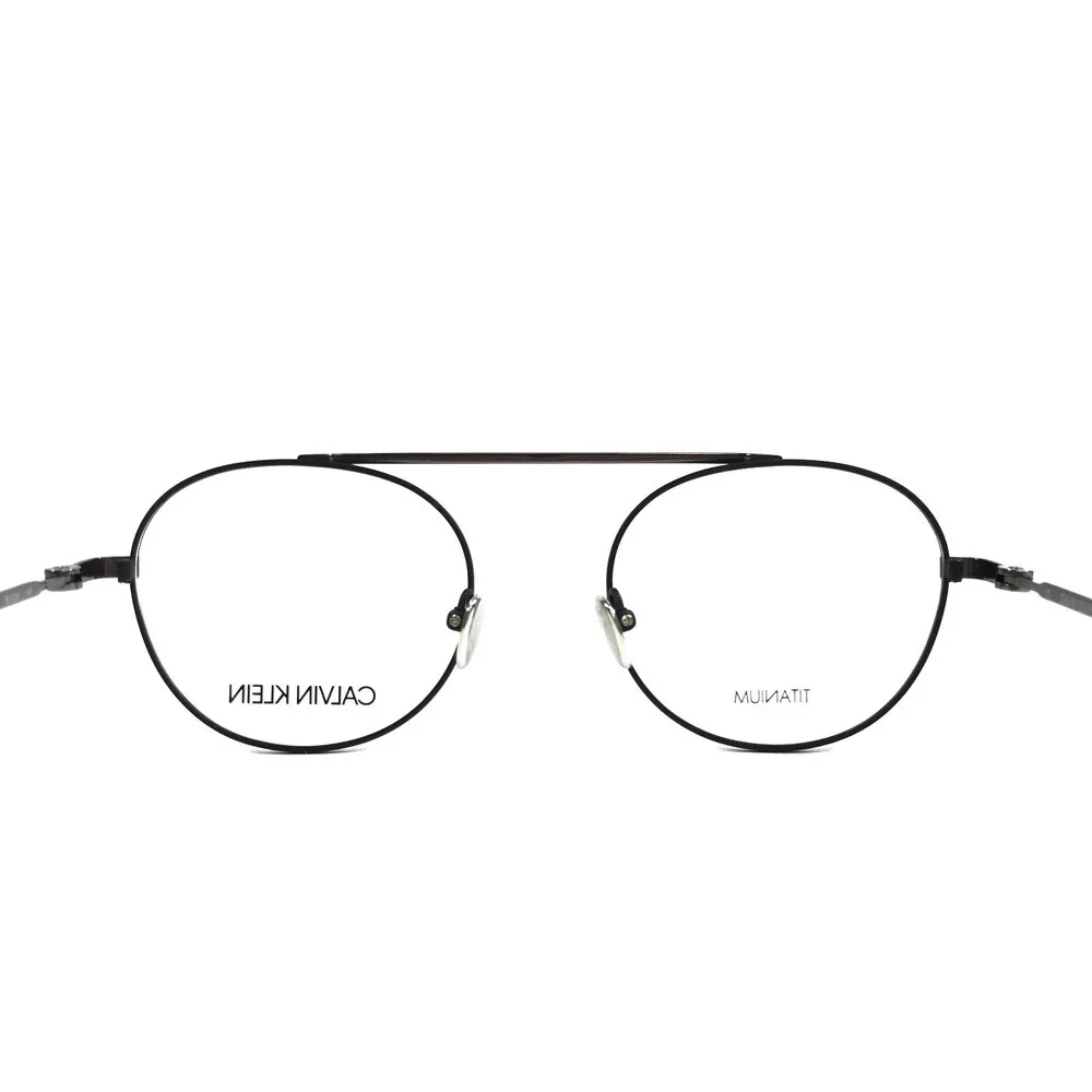 Calvin Klein Eyeglasses Frames CK19151 001 Matte Black Silver 50-20-145